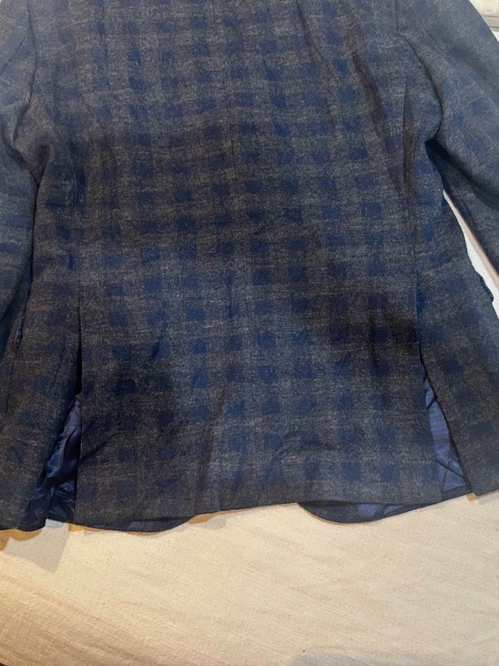 Manuel Ritz plaid Blazer - Picture 8 of 9